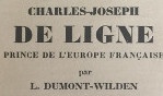 Ligne   Prince de   Dumont Wilden