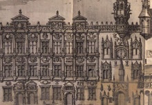 p la Maison de Ville p p b de Cambrai b br p p Gravure p