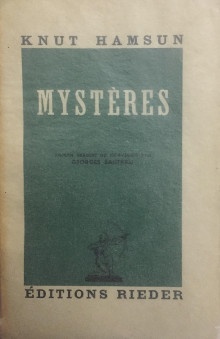 p Mysteres p p Hamsun Knut p