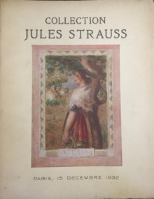  p Collection Jules b Strauss b p p Importants p p Tableaux modernes p p Degas Renoir Pissarro  p p Paris 1932 p 