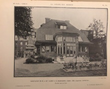 p Habitation de M et Mme Catry p p a La Madeleine p p par MM Cordonnier architectes p Goissaud Antony