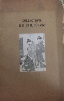 p Collections E D p p et H b Duparc b p p Japon Chine p p Peintures et p p Estampes p p Objets d Art p