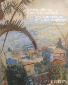 p Ancienne collection p p Jeanne et Fernand b Moch b p p importante p p collection particuliere p p europeenne p p 2012 p