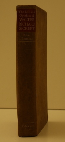  p The Life and Opinions of Walter Sickert p p Emmons Robert p 