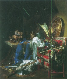 p i Still Life with Armour i Willem Kalf p p Chaserant Francoise p