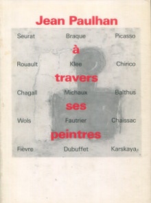  p Jean Paulhan et ses peintres p p Berne Joffroy Andre et Leymarie Jean p 