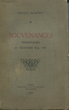 p Souvenances Promenades a travers ma vie p p Demont Adrien p