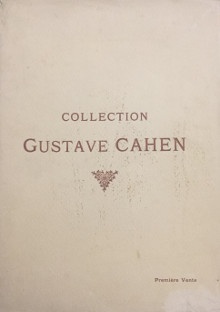 p Collection Gust b Cahen b p p Premiere Vente p p Deuxieme Vente p p Troisieme Vente p p mai juin 1929 p p 3 volumes p