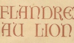 Ritter   Flandre au lion