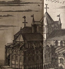  p L Eglise metropolitaine p p de Notre Dame a b Cambray b p p Gravure p 