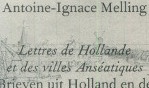 Melling   Lettres de Hollande 1812