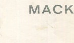 Mack Heinz   expo MAMVP 1973