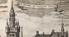 p La Maison de Ville p p de b Douai b p p Gravure p p br p