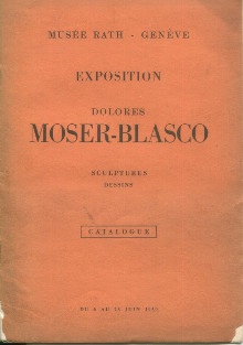 p Dolores Moser Blasco Sculptures Dessins p p Anonyme p