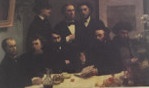 Fantin Latour   Coin de table   expo Orsay 1987