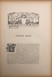 p Henrik Ibsen p p Album Mariani p