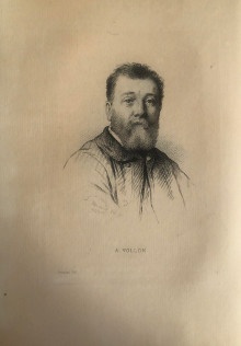  p Antoine Vollon p p Portrait grave p p par L Massard p 