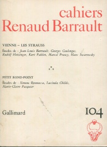 p Vienne Les Strauss p p Barrault Jean Louis i et al i p