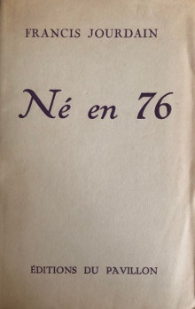  p Ne en 76 p p Jourdain Francis p 