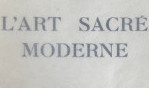 Pichard Joseph   L'art sacré moderne