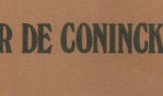 Coninck roger de   expo 1982