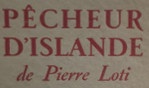 Loti   Pêcheur d'Islande   Louis Barthou
