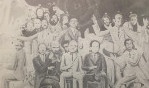 Le rendez vous des Amis   Galerie Fred Lanzenberg Bruxelles 1976