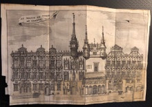 p la Maison de Ville p p b de Cambrai b br p p Gravure p