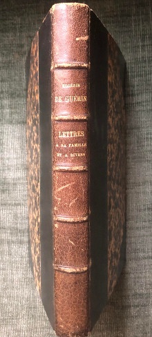  p Eugenie de Guerin p p Lettres a sa famille p p et a divers p p i Tome premier i p p 1827 1839 p p br p 