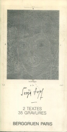 p Sonja Hopf 2 textes 35 gravures p p Berggruen Heinz p