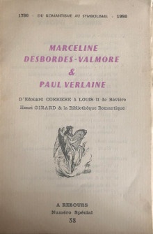 p Marceline Desbordes Valmore p p p p Paul Verlaine p p 1786 Du romantisme au symbolisme 1986 p p Saint Brice Leopold p
