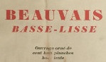 Beauvais   Ajalbert   Basse lisse