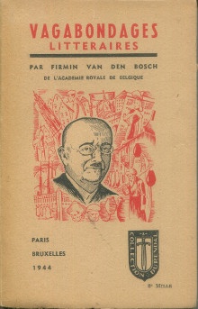 p Vagabondages litteraires p p Bosch Firmin van den p