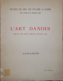 L art danois depuis fin XVIIIe siecle jusqu a 1900 Madsen Karl