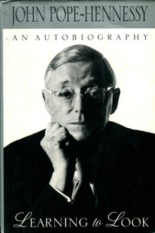 Learning to look An Autobiography Pope Hennessy John Sir 