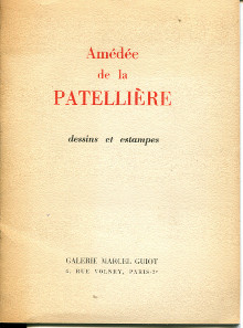 Amedee de La Patelliere em dessins et estampes em Cain Julien