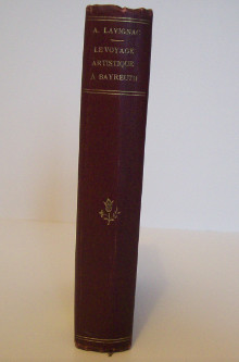 Le voyage artistique a Bayreuth Lavignac Albert