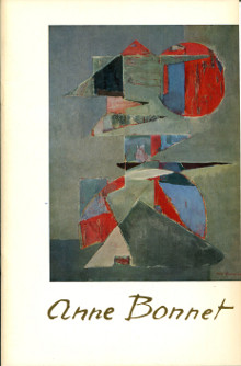 Anne Bonnet 1908 1960 Retrospective Legrand Francine Claire preface 