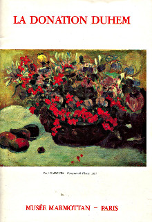 La donation Duhem musee Marmottan Delafond Marianne