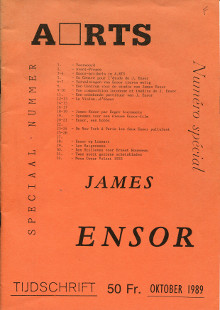 James Ensor Numero special Aerts Frans dir