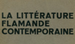 Ridder   littérature flamande contemporaine (1890 1923)